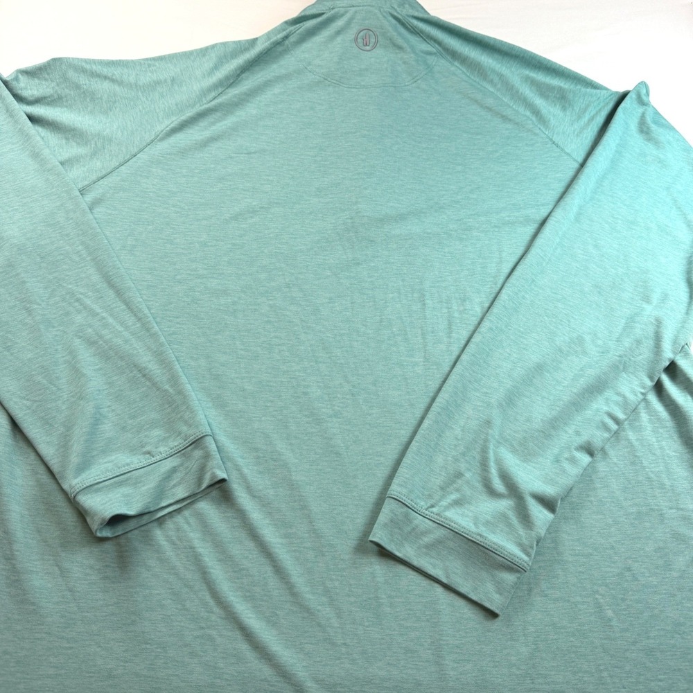 Johnnie-O Pullover Mens XXL Green Freeborne 1/4 Zip Golf JMKO3620 Men EUC - Picture 10 of 11